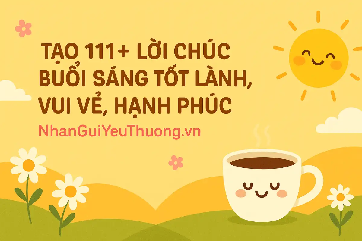 Lời Chúc Buổi Sáng