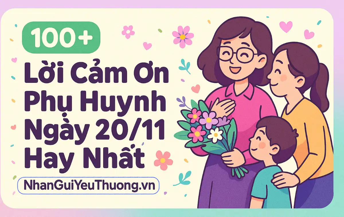 Lời Cảm Ơn Phụ Huynh