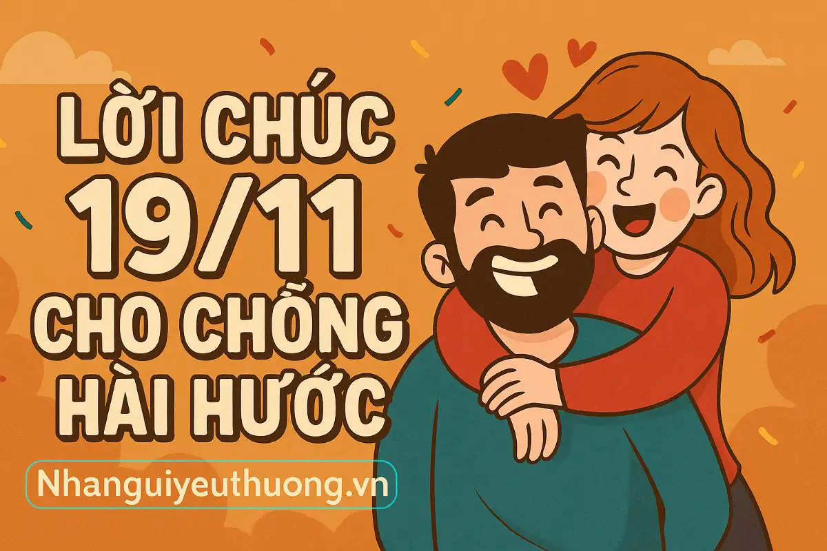 Lời Chúc 19/11 Cho Chồng