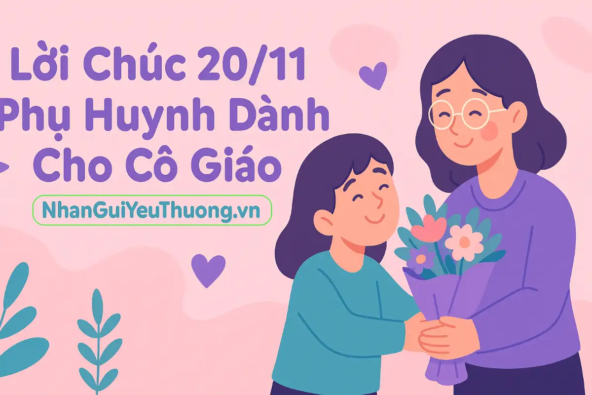 Lời Chúc 20/11 Phụ Huynh Dành Cho Cô Giáo