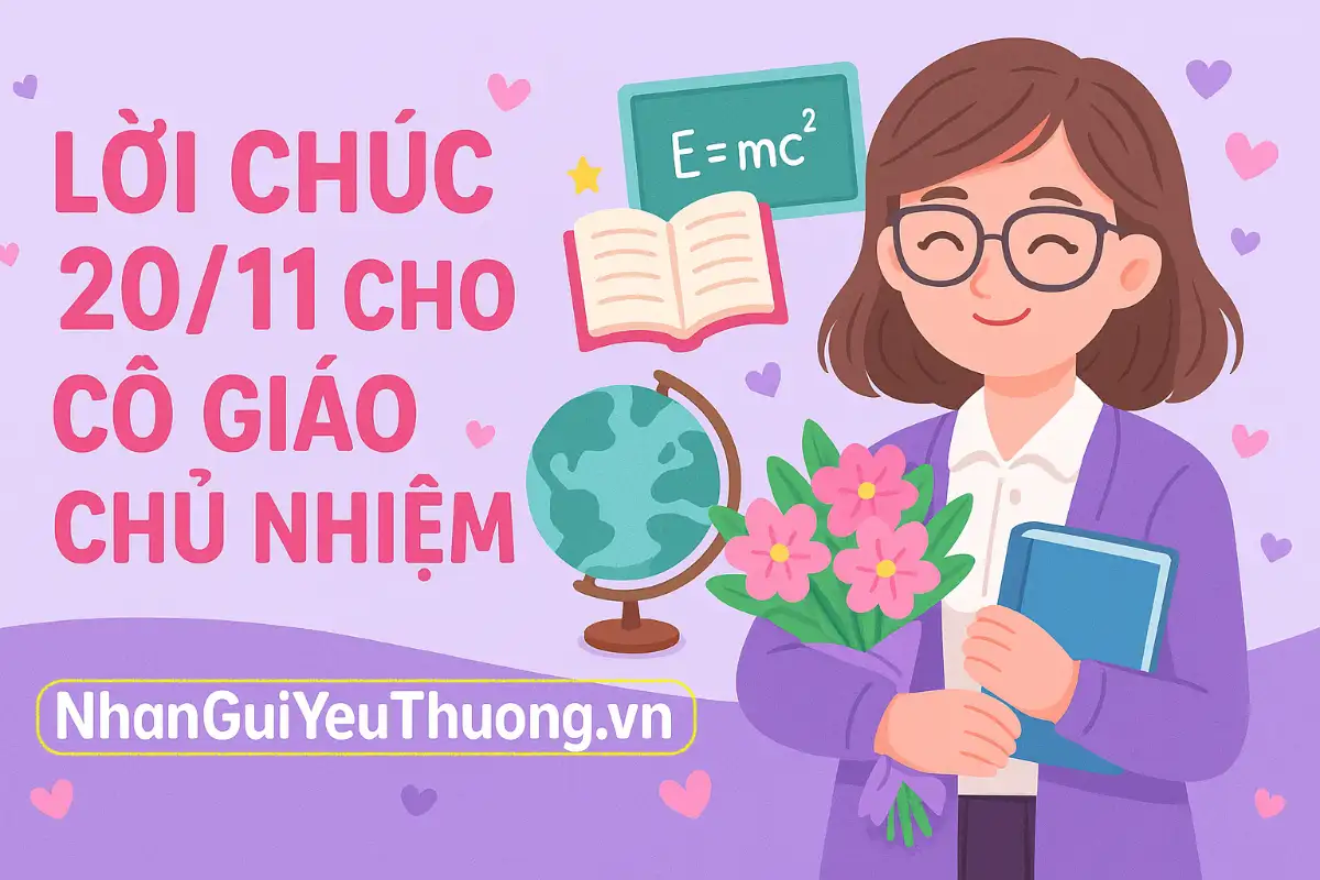 Lời Chúc 20/11 Cho Cô Giáo Chủ Nhiệm
