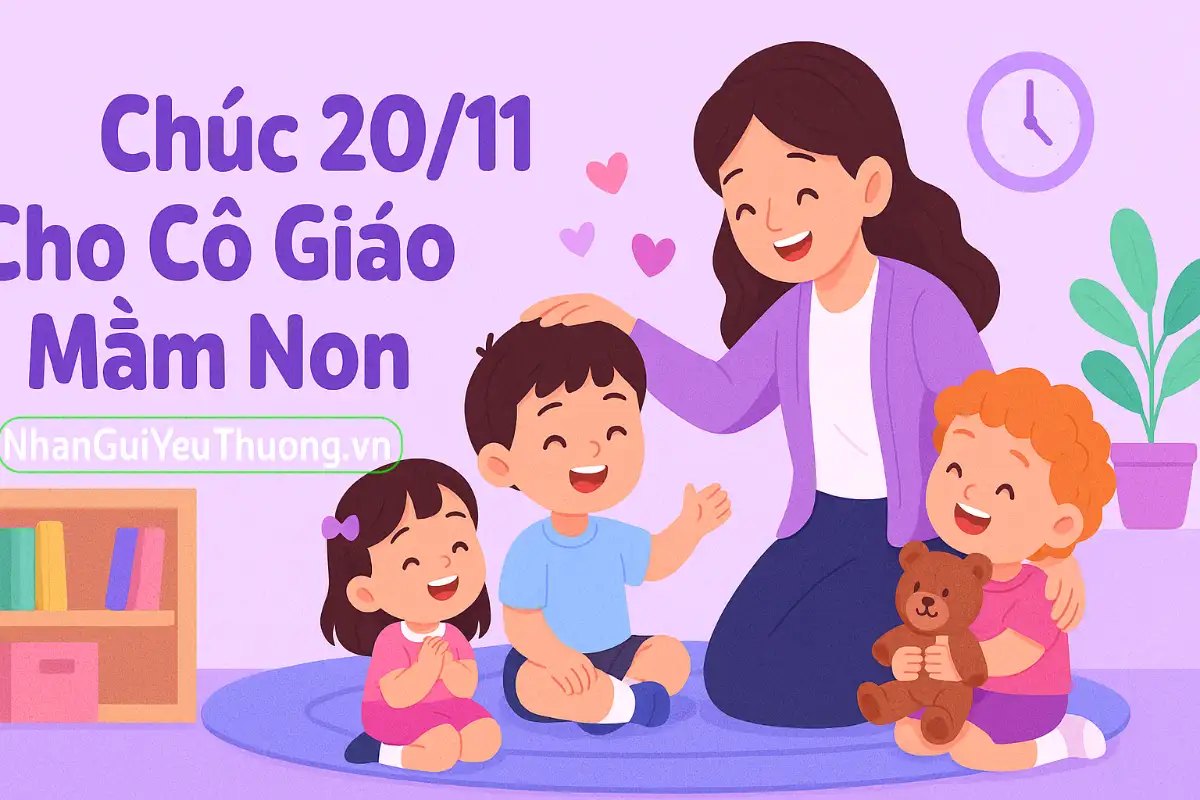 Lời Chúc 20/11 Cho Cô Giáo Mầm Non
