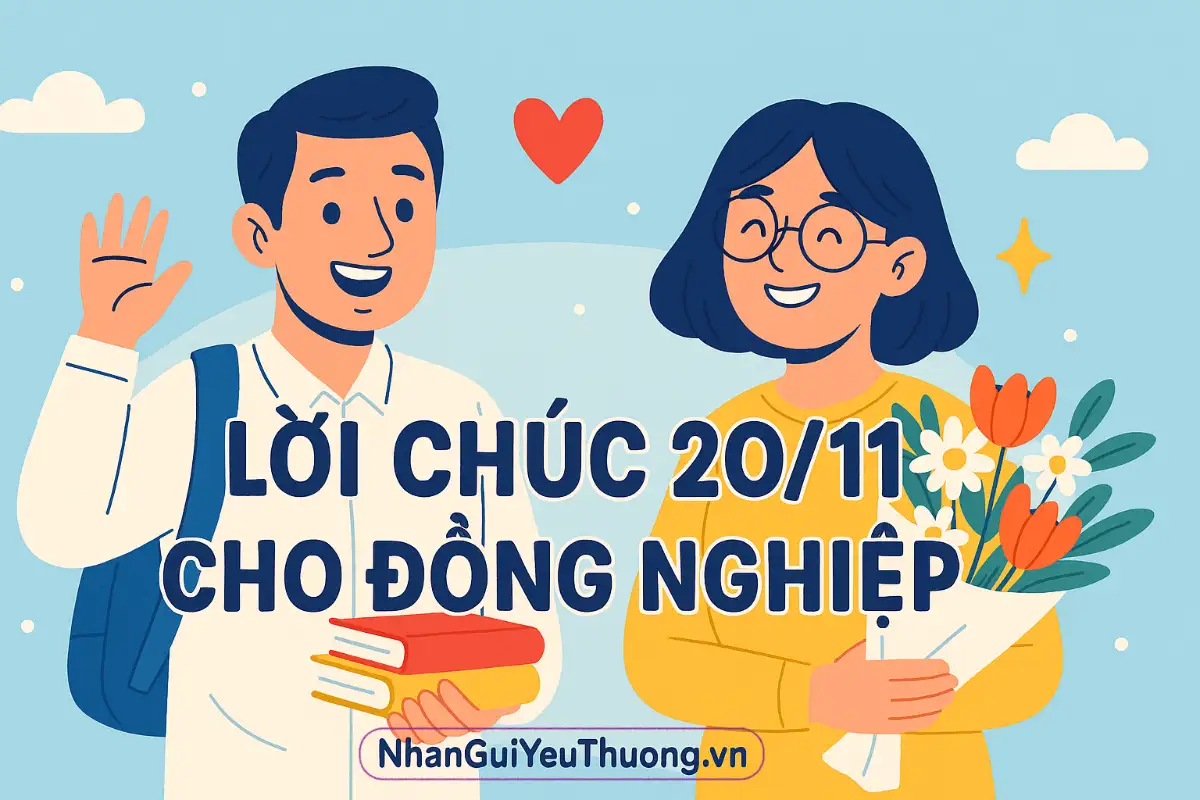 Lời Chúc 20/11 Cho Đồng Nghiệp