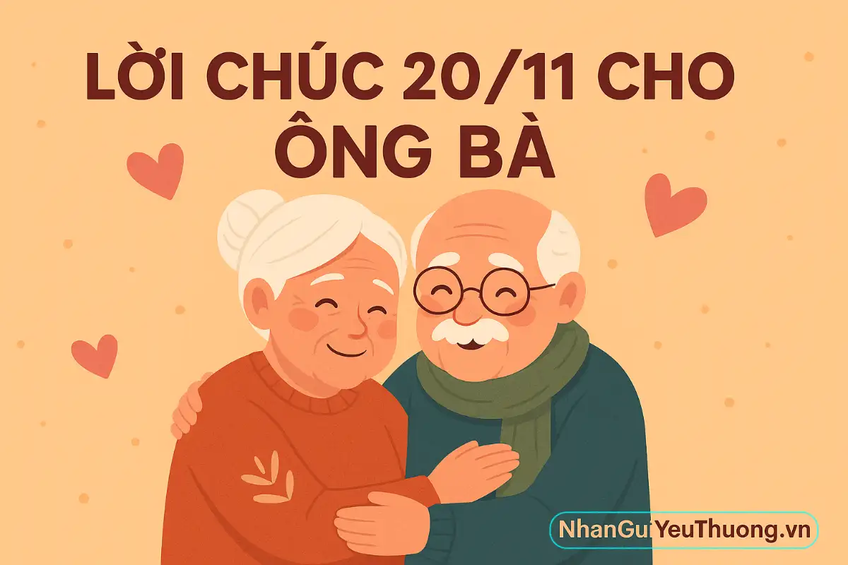Lời Chúc 20/11 Cho Ông Bà