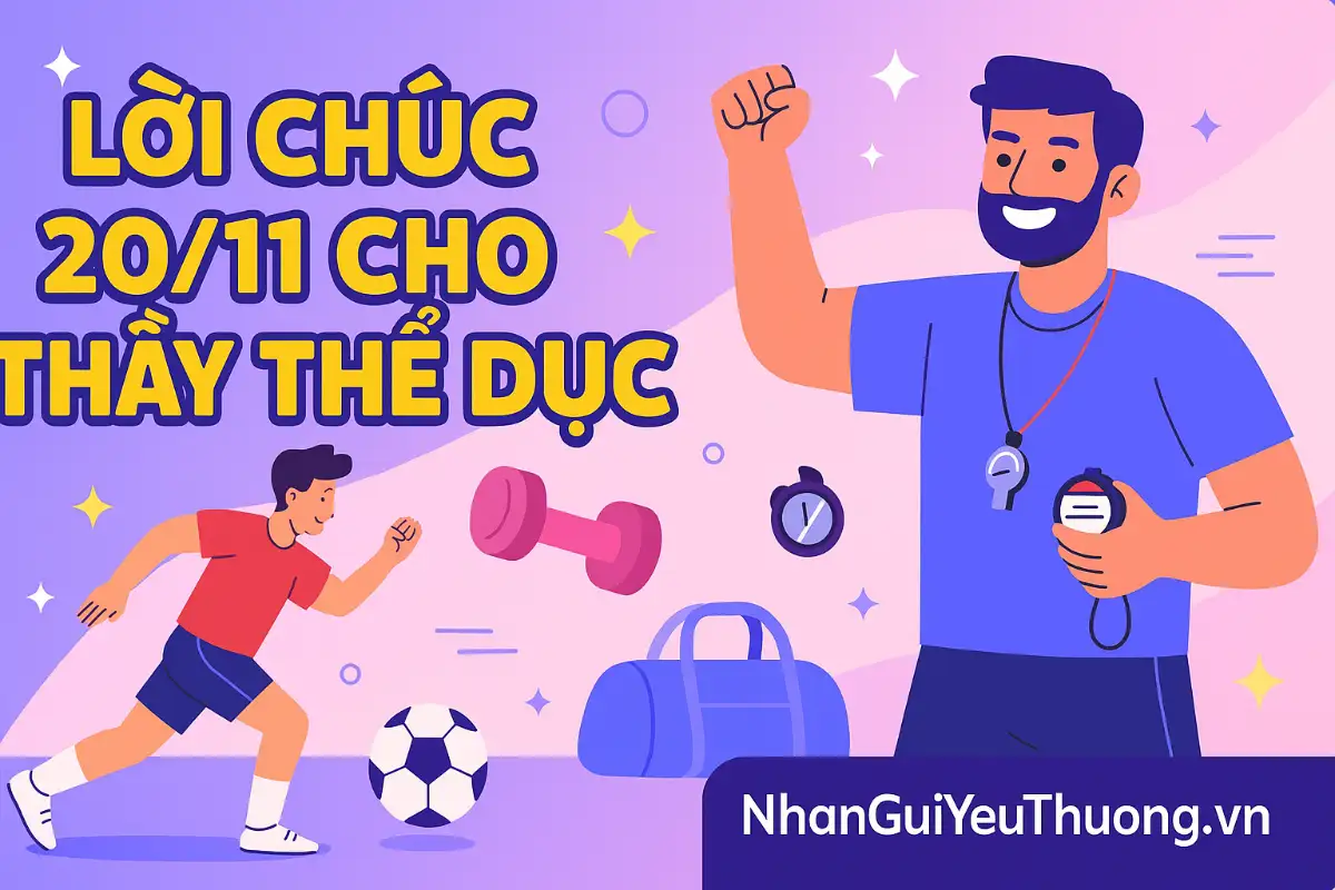 Lời Chúc 20/11 Cho Thầy Thể Dục