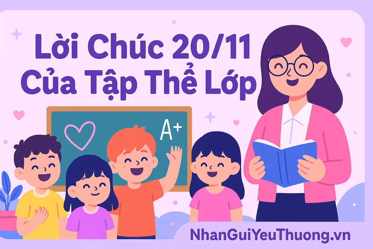 Lời Chúc 20/11 Của Tập Thể Lớp